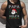 Papa Elf Outfit Weihnachten Familie Elf Weihnachten Tank Top Geschenke für Ihn