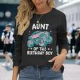 Monster Truck Passende Tante Des Geburtstagskindes Langarmshirts Geschenke für Sie