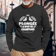 Plongée Le Sport Des Champions Long Sleeve T-Shirt Geschenke für alte Männer