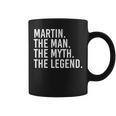 Martin Der Mann Der Mythos Die Legende Lustige Geschenkidee Tassen