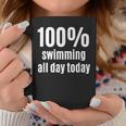 100% Schwimmen Lustiges Tassen für Surfer & Schwimmer Lustige Geschenke