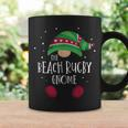 Beach Rugby Gnome Passender Weihnachtspyjama Tassen Geschenkideen