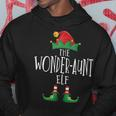 Wonder-Aunt Elf Familie Passender Pyjama Weihnachten Elf Hoodie Lustige Geschenke