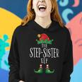 Step-Sister Elf Familie Passender Pyjama Weihnachten Elf Frauen Hoodie Geschenke für Sie