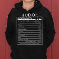 Judo Nutrition Facts Sarkastisches Judo Girl Frauen Hoodie
