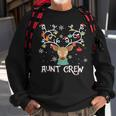 Aunt Crew Weihnachtsmann Hut Rentier Passender Pyjama Sweatshirt Geschenke für alte Männer