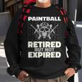 Paintball Im Ruhestand Sport Spieler Paintballer Paintball Sweatshirt Geschenke für alte Männer