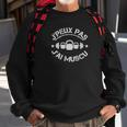 Schwarzes Sweatshirt mit J'peux pas j'ai muscu & Hantel Design, Workout Motiv Tee Geschenke für alte Männer