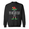 Mountain Man Elf Familie Passender Pyjama Weihnachten Elf Sweatshirt