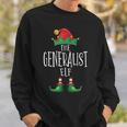 Generalist Elf Gamer Familie Passender Pyjama Weihnachten Sweatshirt Geschenke für Ihn