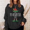 Mountain Man Elf Familie Passender Pyjama Weihnachten Elf Sweatshirt Geschenke für Sie