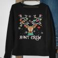 Aunt Crew Weihnachtsmann Hut Rentier Passender Pyjama Sweatshirt Geschenke für alte Frauen