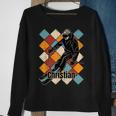 Christian Skipiste Vintage Skifahrer Name Sweatshirt Geschenke für alte Frauen