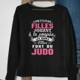 Les Vraies Filles Font Du Judo T-Shirts Sweatshirt Geschenke für alte Frauen