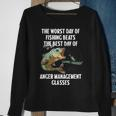 Lustiger Schlimmster Angeltag Sweatshirt Geschenke für alte Frauen