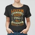 57 Jahre Legendäre Geburt August 1965 Frauen Tshirt, Spezial für 57. Geburtstag