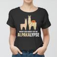 Alpakalypse Alpaka Alpakawanderung Geschenk Frauen Tshirt