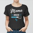 Damen Mama Loading 2023 Frauen Tshirt für Werdende Mütter
