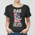 Fishing Dad Frauen Tshirt mit Amerikanischem Angelhaken, Legende für Herren