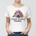 Englische Bulldogge Hunde Mama Bully Mom Geschenkidee Frauen Tshirt