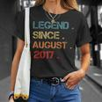 Fantastisch Seit 2017 T-Shirt, 5. Geburtstag im August Geschenk Geschenke für Sie
