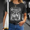 Herren Herren Cooles Motorrad Geschenkidee Opa T-Shirt Geschenke für Sie