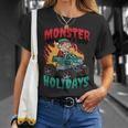 Monster Ferien Weihnachtsmann Elf T-Shirt Geschenke für Sie