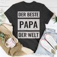 Bester Papa Der Welt T-Shirt, Geschenkidee zum Vatertag Lustige Geschenke