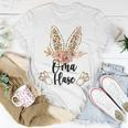 Damen Oma Hase Oster T-Shirt im Floral-Leo Look Lustige Geschenke
