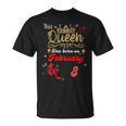 This Queen Was Born Am 8 Februar Geburtstag Frauen T-Shirt