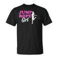 Springseil Workout T-Shirt für Damen, Fitness Tee für Mädchen