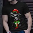 Bauern-Elfen-Kostüm Lustiges Weihnachtsgeschenk Team-Gruppe T-Shirt Geschenke für Ihn