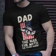 Fishing Dad T-Shirt mit Amerikanischem Angelhaken, Legende für Herren Geschenke für Ihn