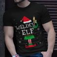 Lustiges Weihnachtskostüm Für Die Ganze Familie Welder Elf T-Shirt Geschenke für Ihn