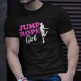 Springseil Workout T-Shirt für Damen, Fitness Tee für Mädchen Geschenke für Ihn