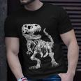 T-Rex Skelett Dino Knochen Paläontologe Fossil Dinosaurier T-Shirt Geschenke für Ihn