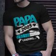 Werdender Papa 2023 T-Shirt, Ankündigung Vaterschaft Tee Geschenke für Ihn