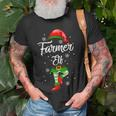 Bauern-Elfen-Kostüm Lustiges Weihnachtsgeschenk Team-Gruppe T-Shirt Geschenke für alte Männer