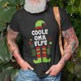 Damen T-Shirt Coole Oma Elfe - Partnerlook für Weihnachten Geschenke für alte Männer