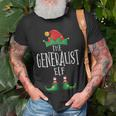 Generalist Elf Gamer Familie Passender Pyjama Weihnachten T-Shirt Geschenke für alte Männer
