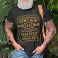 Legenden 1963 Jahrgang T-Shirt, 60. Geburtstag Mann Geschenkidee Geschenke für alte Männer