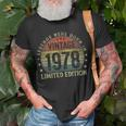 Legenden 1978 Jahrgang T-Shirt, 45. Geburtstag Mann Geschenkidee Geschenke für alte Männer