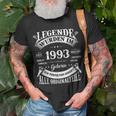 Legenden Wurden Im 1993 Geboren 30 Geburtstag 30 Jahre T-Shirt Geschenke für alte Männer