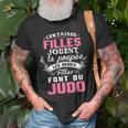 Les Vraies Filles Font Du Judo T-Shirts T-Shirt Geschenke für alte Männer