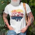 Afrikanische Tiere Natur & Stadt Design T-Shirt für Männer und Frauen Geschenke für alte Männer