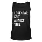 28 Geburtstag Geschenk 28 Jahre Legendär Seit August 1995 Tank Top