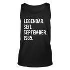 38 Geburtstag Geschenk 38 Jahre Legendär Seit September 198 Tank Top