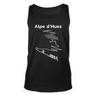 Alpe Dhuez Serpentinen France Radsport Tank Top