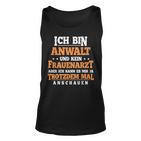 Anwalt Jurist Anwältin Anwälte Richter Jura Justiz Geschenk Tank Top