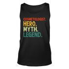 Cosmetologist Hero Myth Legend Vintage Kosmetikerin Tank Top